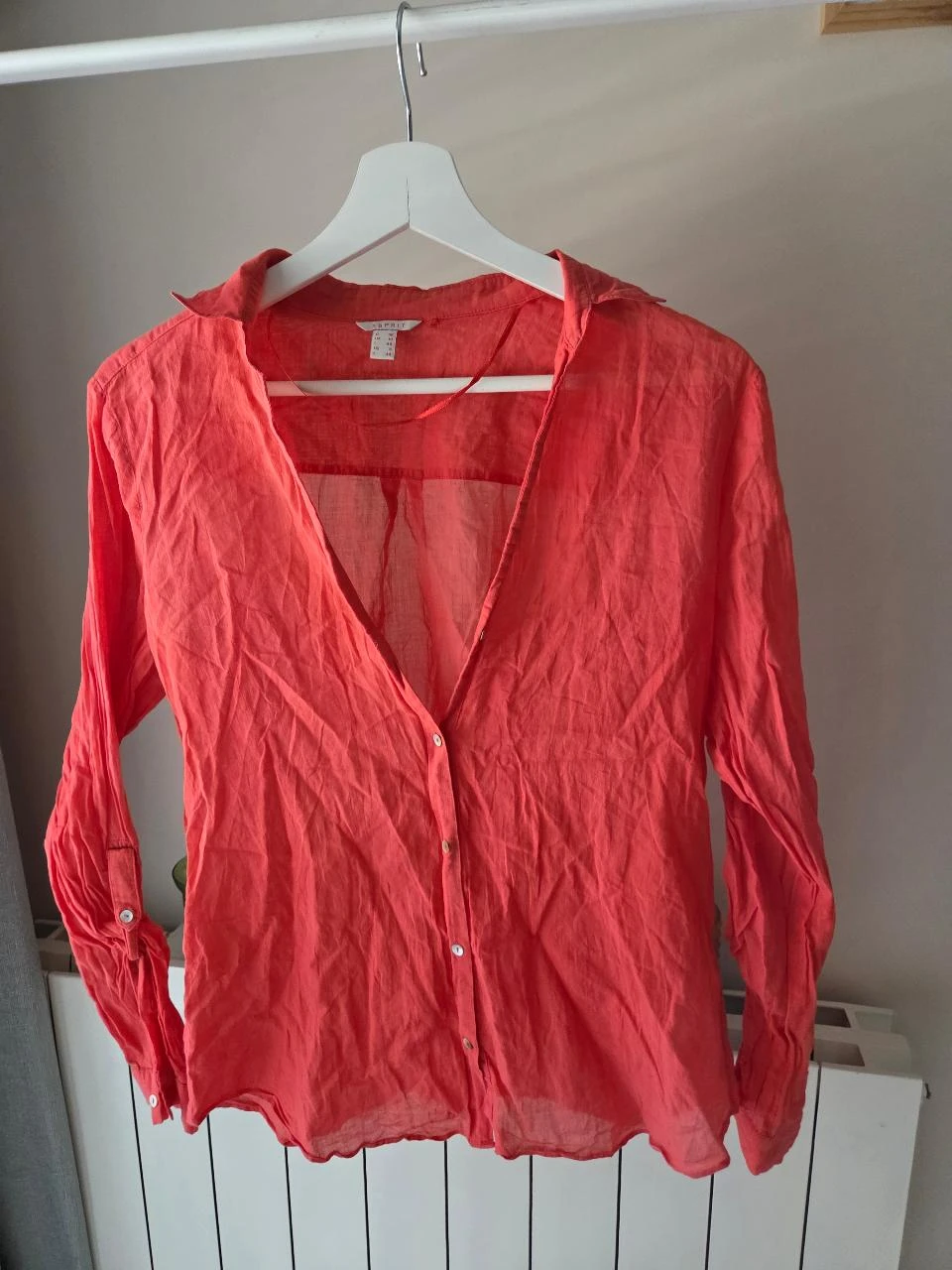 Chemise Esprit corail légère femme – Taille M – photo 2